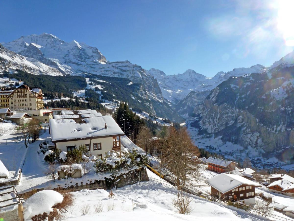 Apartment Rustica By Interhome Wengen Exterior foto